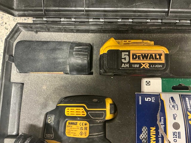 Dewalt dcw210 type 2 schuurmachine - afbeelding 3 van  5