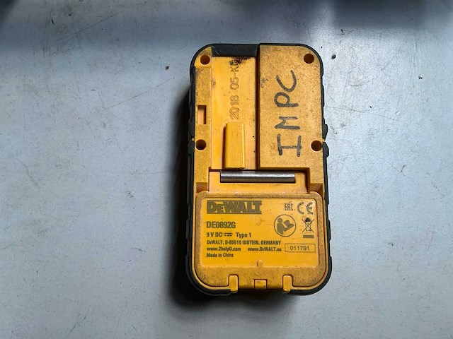 Dewalt de0892g laserdetctor - afbeelding 6 van  11