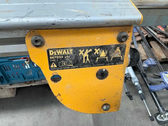 Dewalt de7023 type 3 onderstel voor cirkelzaagmachine - afbeelding 4 van  5