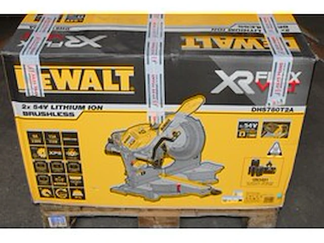 Dewalt dhs780t2a-qw afkort-/verstekzaag - afbeelding 1 van  7