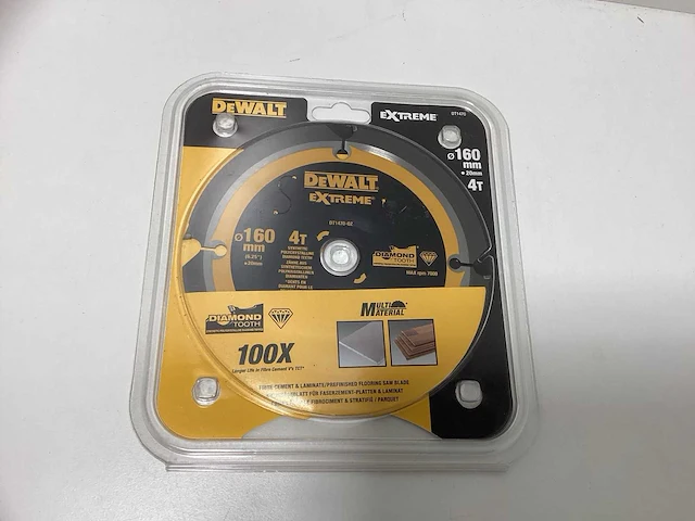Dewalt dt1470 extreme diamant zaagblad 160mm - 4t - afbeelding 1 van  6