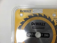 Dewalt dt1930 construction cirkelzaagblad 152mm - 24t - afbeelding 3 van  7