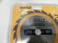 Dewalt dt1931 construction cirkelzaagblad 160mm - 18t - afbeelding 4 van  6