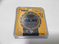 Dewalt dt1946 construction cirkelzaagblad 136mm - 16t v 24t - afbeelding 3 van  6