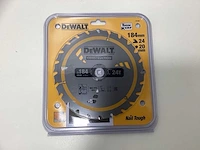 Dewalt dt1951 construction cirkelzaagblad - 184mm - 24t - afbeelding 8 van  8