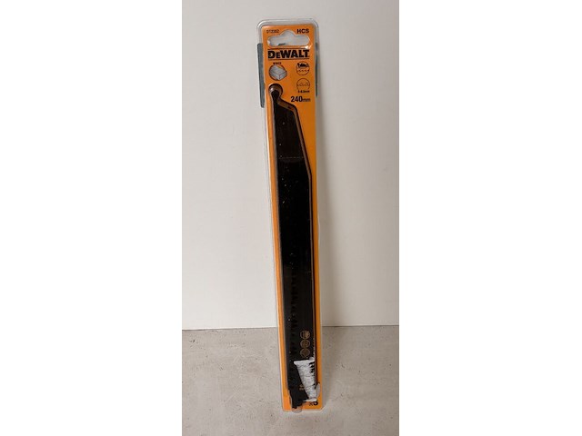 Dewalt dt2352-qz hcs 240 x 4.4 - 6 mm reciprozaagbladen voor hout 5 stuks - afbeelding 1 van  3