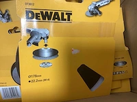 Dewalt dt3612 steunschijven - doos met diverse maten - afbeelding 2 van  4