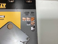 Dewalt dt4026 extreme workshop cirkelzaagblad - 235mm - 28t - afbeelding 2 van  3