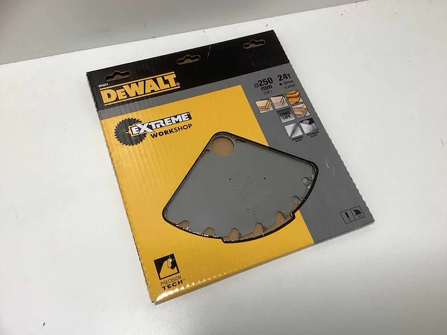 Dewalt dt4311 extreme workshop cirkelzaagblad 250mm - 24t - afbeelding 6 van  7
