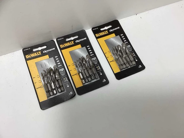 Dewalt dt50060-qz impact combi boortappenset - 5-delig - m4, m5, m6, m8 & m10 (3x) - afbeelding 2 van  6