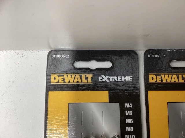 Dewalt dt50060-qz impact combi boortappenset - 5-delig - m4, m5, m6, m8 & m10 (3x) - afbeelding 4 van  6