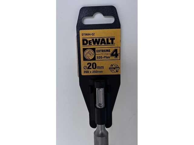 Dewalt dt9684-qz sds-plus c4 20x200x250mm - afbeelding 4 van  4
