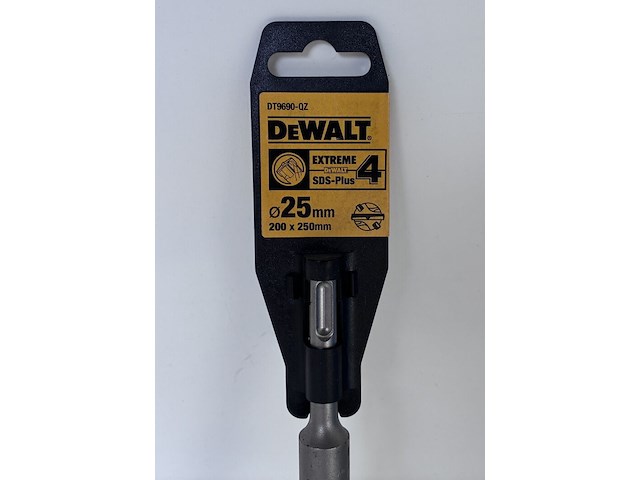 Dewalt dt9690-qz sds-plus c4 25x200x250mm - afbeelding 3 van  4