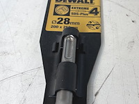 Dewalt dt9693-qz 4-tands boor sds-plus 4c 28x200x250mm - afbeelding 2 van  3