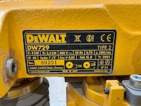 Dewalt dw 729 radiaalafkortzaagmachine - afbeelding 8 van  8