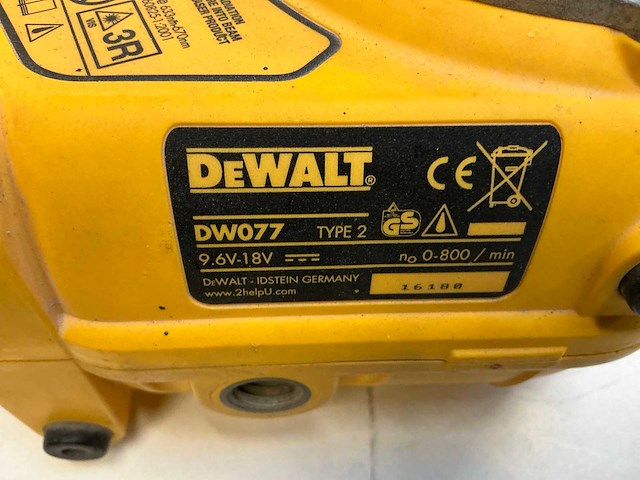Dewalt dw077 bouwlaser - afbeelding 3 van  9
