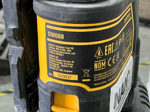 Dewalt dw088 bouwlaser - afbeelding 2 van  5