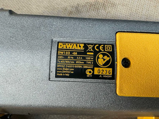 Dewalt dw152 boormachine / menger - afbeelding 5 van  7
