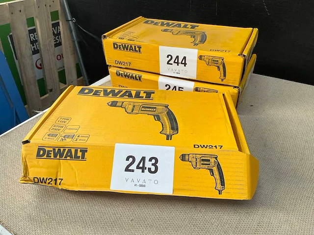 Dewalt dw217 boormachine - afbeelding 5 van  5