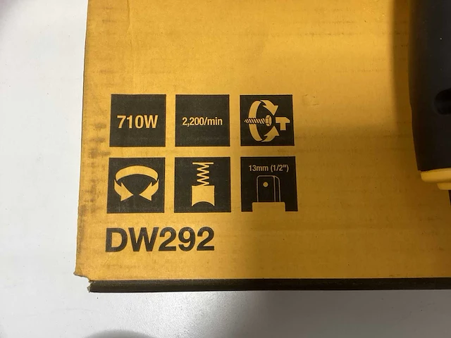 Dewalt dw292 elektrische slagmoersleutel - 440nm - afbeelding 5 van  7
