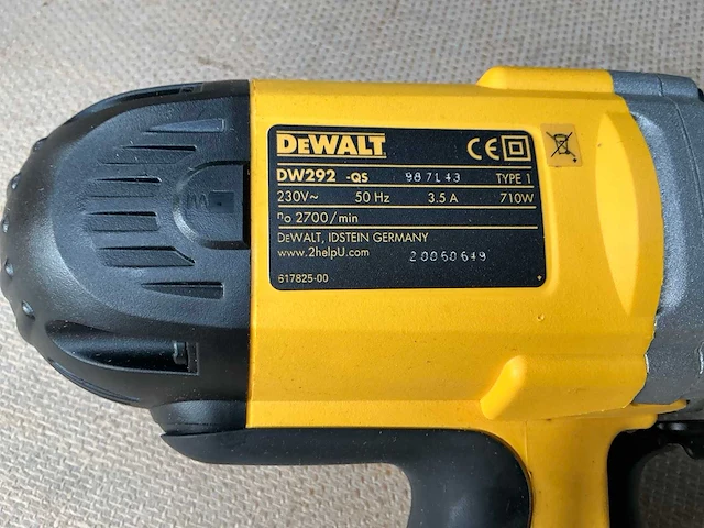 Dewalt dw292 slagmoersleutel - afbeelding 5 van  6