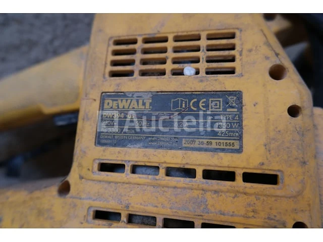 Dewalt dw394-qs zaag - afbeelding 5 van  5