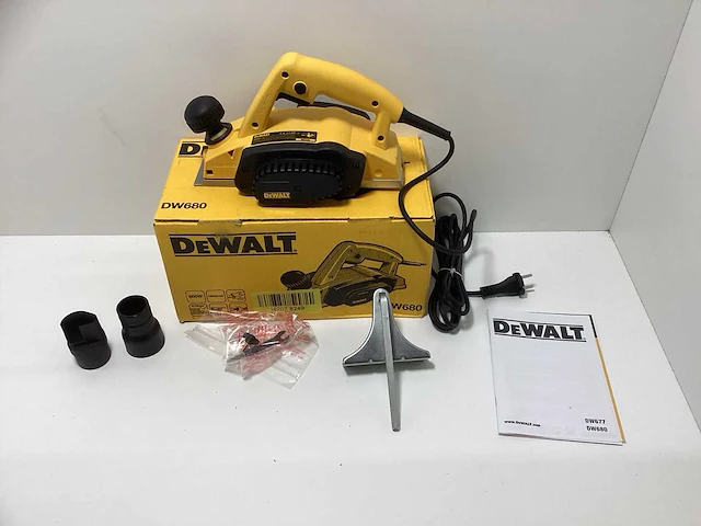 Dewalt dw680 schaafmachine - 600w - 230v - afbeelding 2 van  7