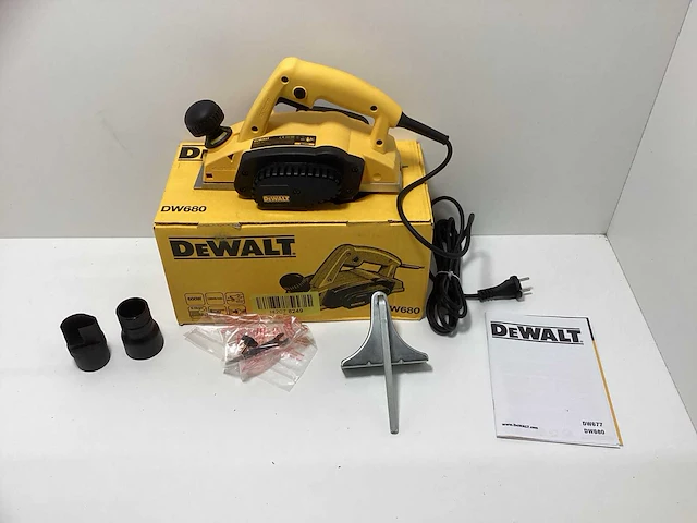 Dewalt dw680 schaafmachine - 600w - 230v - afbeelding 7 van  7