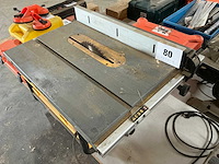 Dewalt dw745 zaagtafel - afbeelding 1 van  1