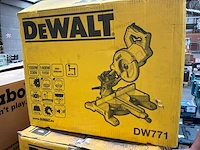 Dewalt dw771 afkortcirkelzaagmachine - afbeelding 2 van  4