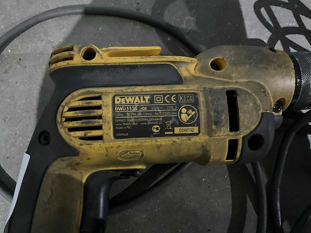 Dewalt dwd1125 boormachine - afbeelding 3 van  3