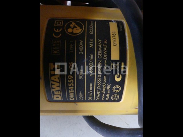 Dewalt dwe 4559 slijpmachine - afbeelding 3 van  4