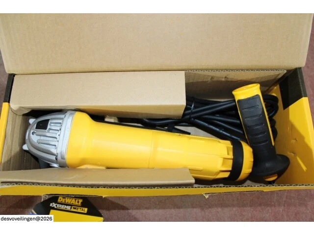 Dewalt dwe4207-qs haakse slijper + 2x dt40252 slijpschijf - afbeelding 4 van  5