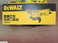 Dewalt dwe4207-qs haakse slijper + 2x dt40252 slijpschijf - afbeelding 2 van  5