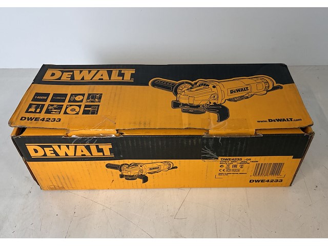 Dewalt dwe4233-qs slijptol - afbeelding 1 van  7