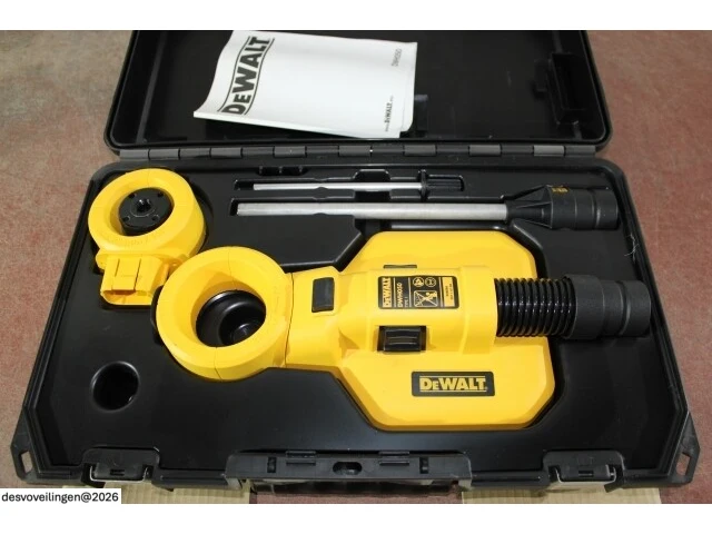 Dewalt dwh050k-xj sds max stofafzuiging - afbeelding 3 van  3