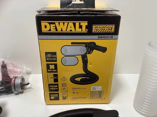 Dewalt dwh201d sds-plus stofafzuigsysteem voor boor- en breekhamers - 16mm - afbeelding 5 van  6