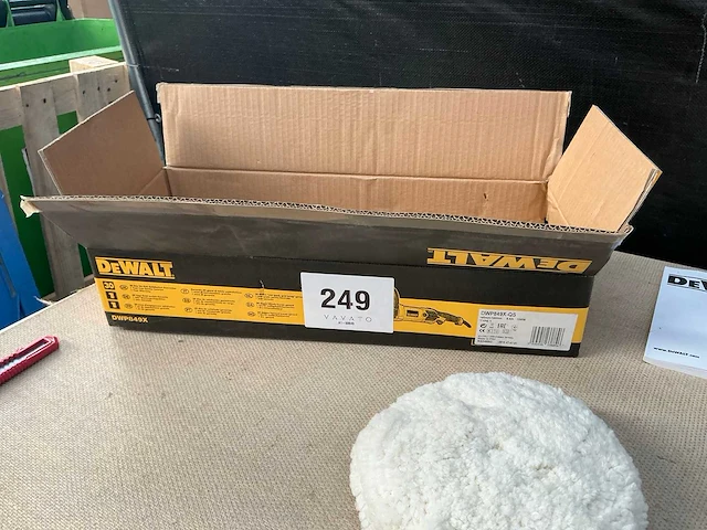 Dewalt dwp849x haakse polijstmachine - afbeelding 8 van  8