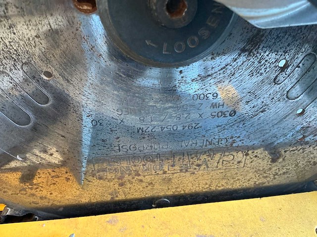 Dewalt dws780 12 afkortzaag - afbeelding 4 van  6
