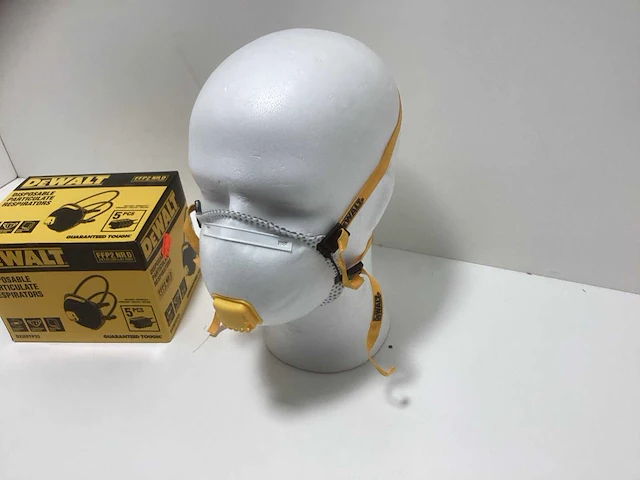 Dewalt dxir1hmmp3 stofmasker / halfgelaatsmasker p3 r - maat m (250x) - afbeelding 7 van  9