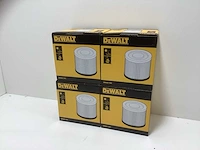 Dewalt dxva25-1041 cartridge filter voor bouwstogzuigers (4x) - afbeelding 4 van  5