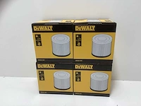 Dewalt dxva25-1041 cartridge filter voor bouwstogzuigers (4x) - afbeelding 5 van  5