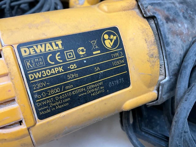 Dewalt elektrische gereedschappen (3x) - afbeelding 3 van  9