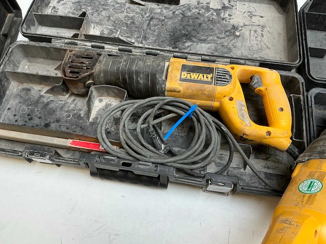 Dewalt elektrische gereedschappen (3x) - afbeelding 4 van  9
