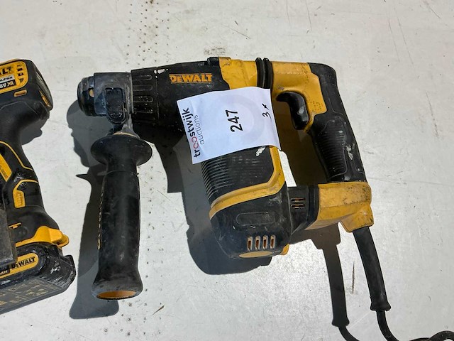 Dewalt elektrische gereedschappen (3x) - afbeelding 2 van  8
