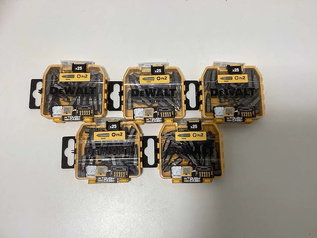 Dewalt flextorq bitset - 25-delig (pz2 & ph2) (5x) - afbeelding 5 van  5