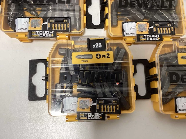 Dewalt flextorq bitset - 25-delig (pz2 & ph2) (5x) - afbeelding 3 van  5