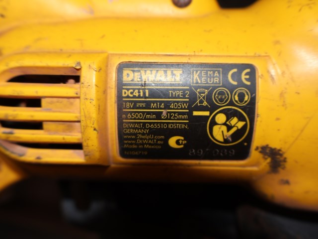 Dewalt haakse slijper - afbeelding 2 van  4