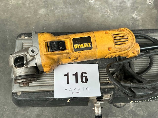 Dewalt haakse slijpmachine - afbeelding 1 van  3