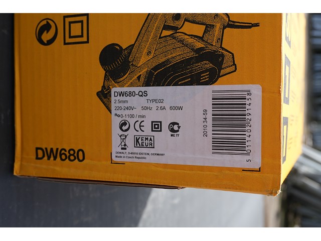Dewalt kantenfrees dw680 - afbeelding 5 van  9